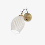 Zotalisra Moderne Minimaliste Côtes Céramique Applique Lumière - Neutralighting