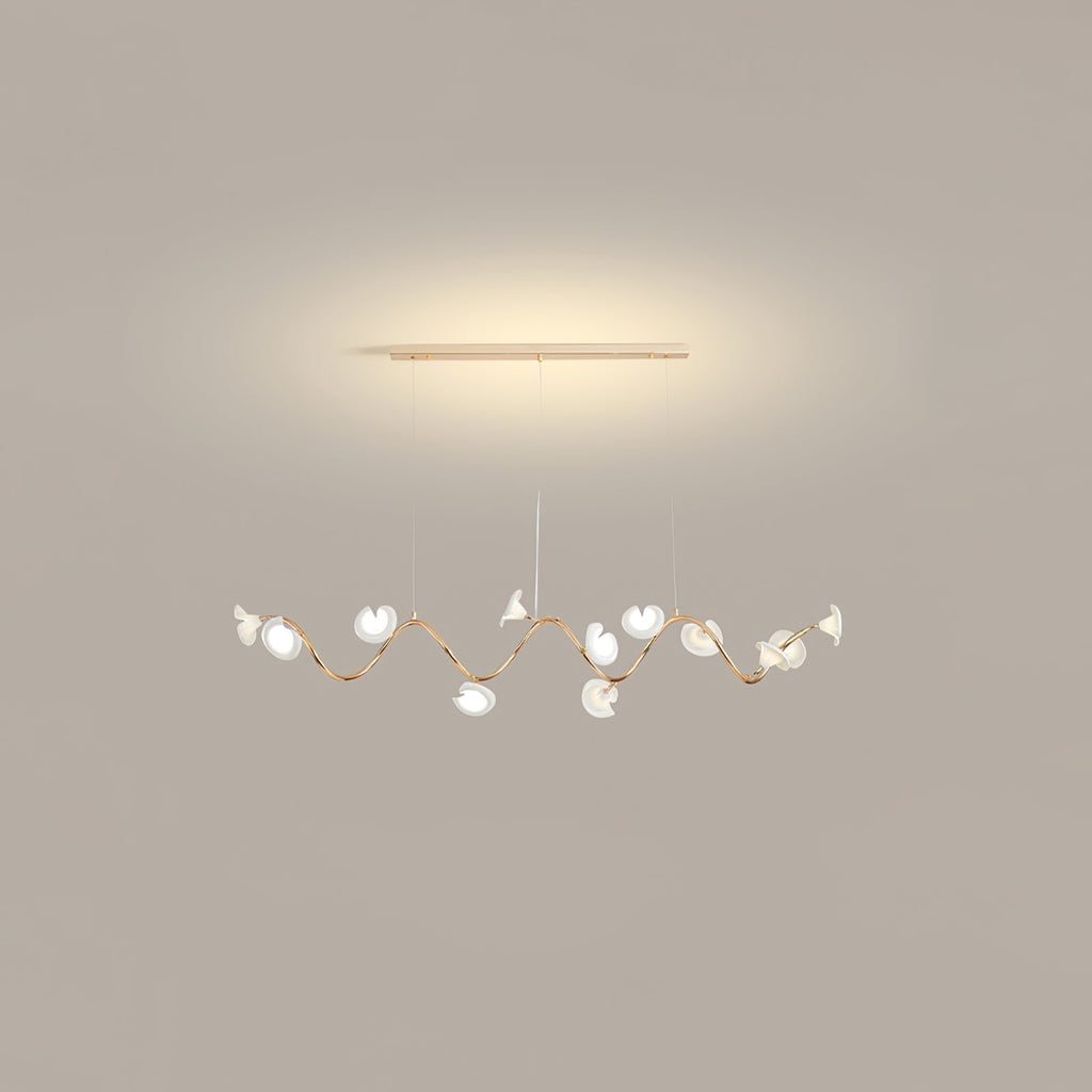 Aurora Chandelier Élégant Branche en Fleur - Neutralighting