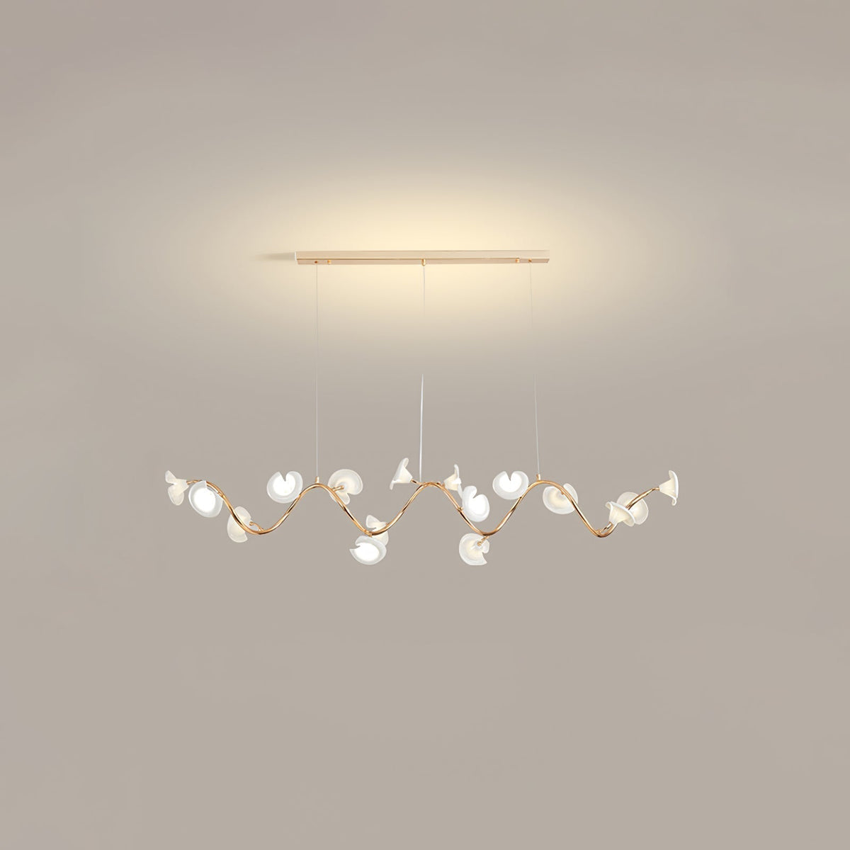 Aurora Chandelier Élégant Branche en Fleur - Neutralighting