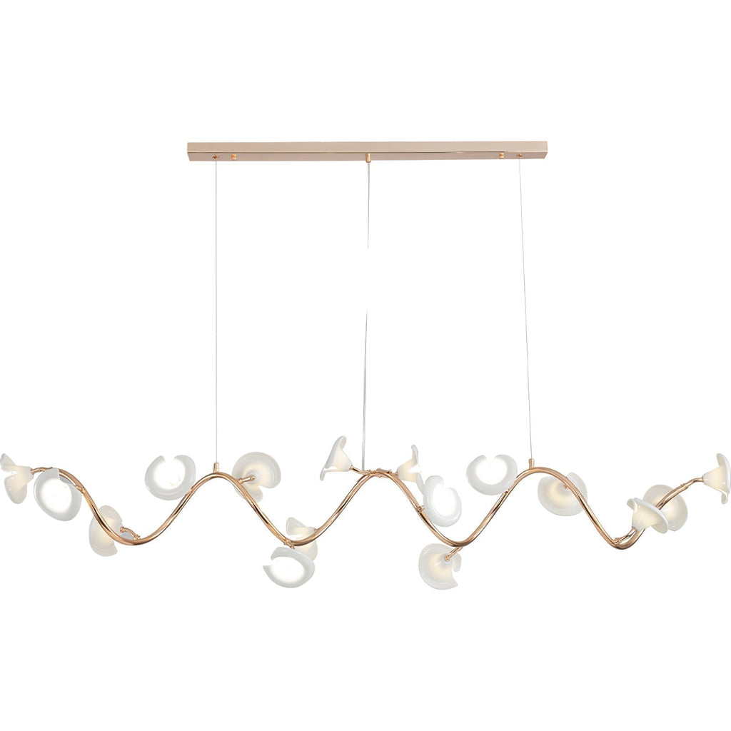 Aurora Chandelier Élégant Branche en Fleur - Neutralighting
