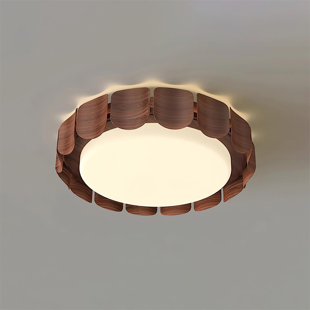 Ardura Plafonnier LED Noyer - Neutralighting