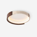Ritta Plafonnier Halo Moderne Travertin Bois - Neutralighting