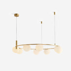 Nimbus Chandelier Moderne Anneau Sphères en Verre - Neutralighting