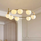 Nimbus Chandelier Moderne Anneau Sphères en Verre - Neutralighting