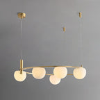 Nimbus Chandelier Moderne Anneau Sphères en Verre - Neutralighting