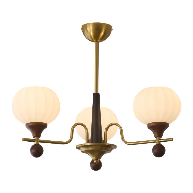 Anorionis Lustre Traditionnel Haut de Gamme en Bois - Neutralighting