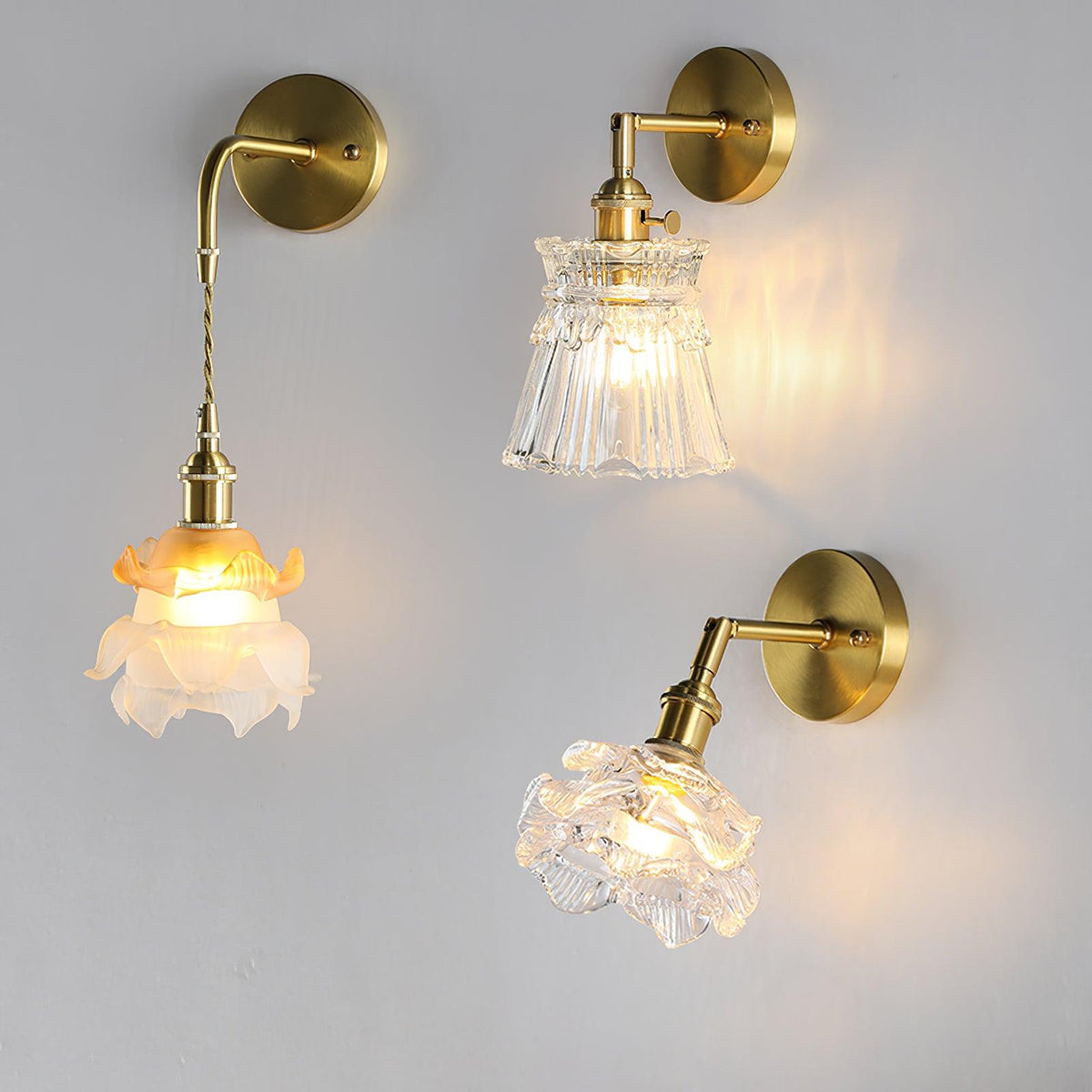 Lustra Lampe Murale Cristal Évasé Classique - Neutralighting
