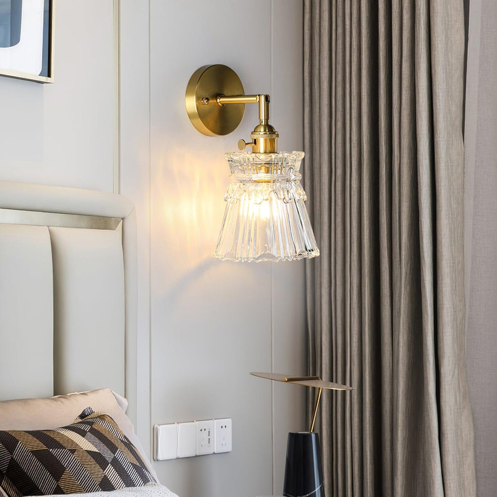 Lustra Lampe Murale Cristal Évasé Classique - Neutralighting