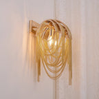 Chains Applique Murale Postmoderne de Luxe avec Franges - Neutralighting