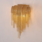 Chains Applique Murale Postmoderne de Luxe avec Franges - Neutralighting
