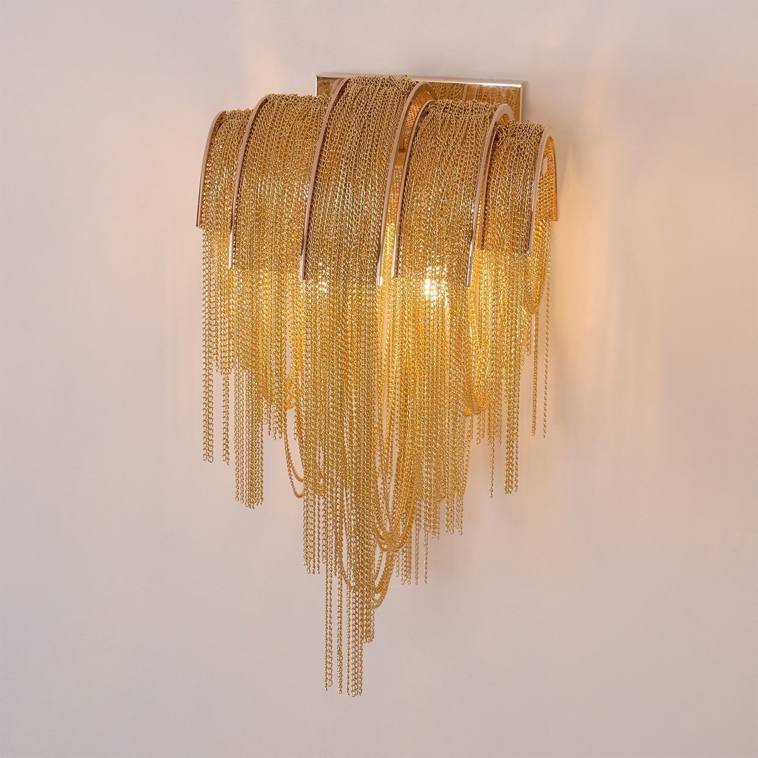 Chains Applique Murale Postmoderne de Luxe avec Franges - Neutralighting