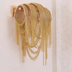 Chains Applique Murale Postmoderne de Luxe avec Franges - Neutralighting
