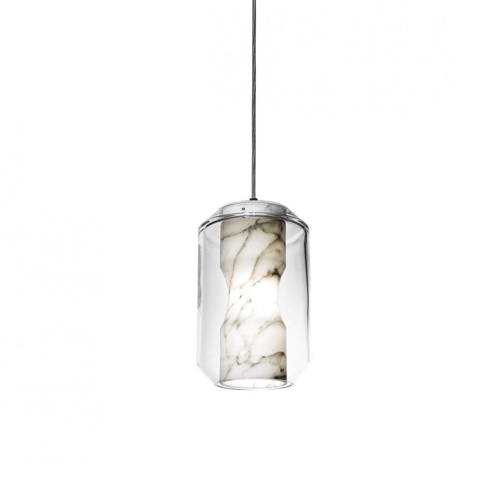 Allirila Lampe à Suspension Moderne Et Minimaliste En Verre Albâtre - Neutralighting