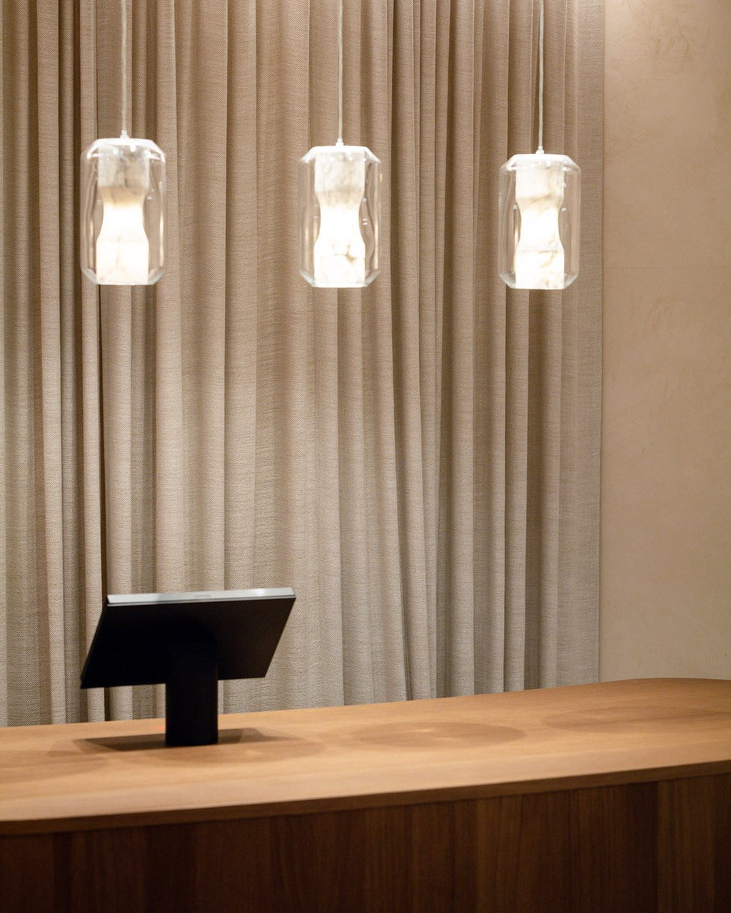 Allirila Lampe à Suspension Moderne Et Minimaliste En Verre Albâtre - Neutralighting