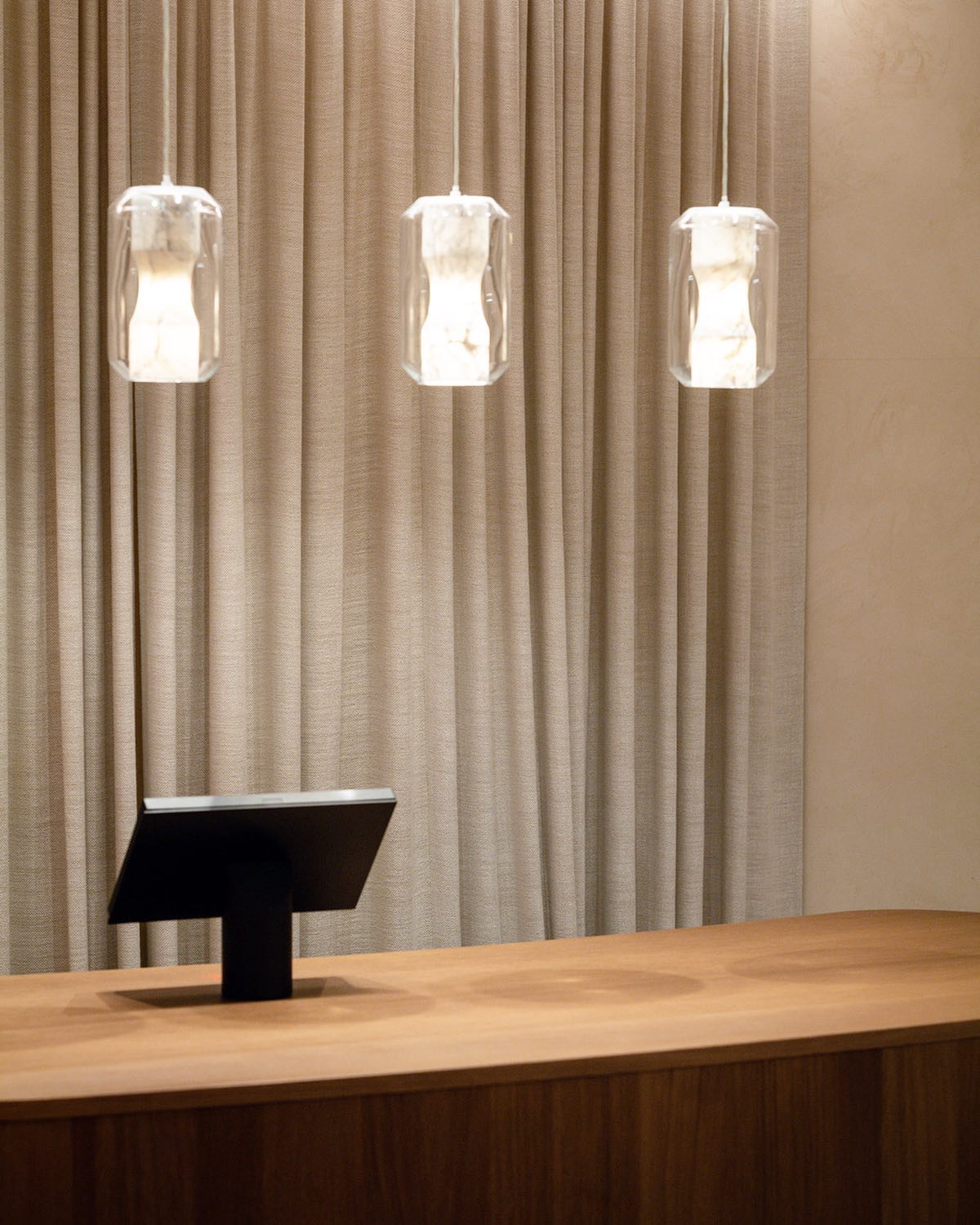 Allirila Lampe à Suspension Moderne Et Minimaliste En Verre Albâtre - Neutralighting