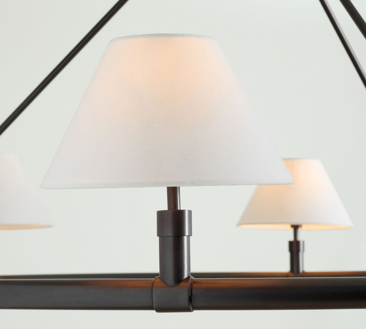 Lymara Lustre Industriel Vintage Robert Tissu - Neutralighting