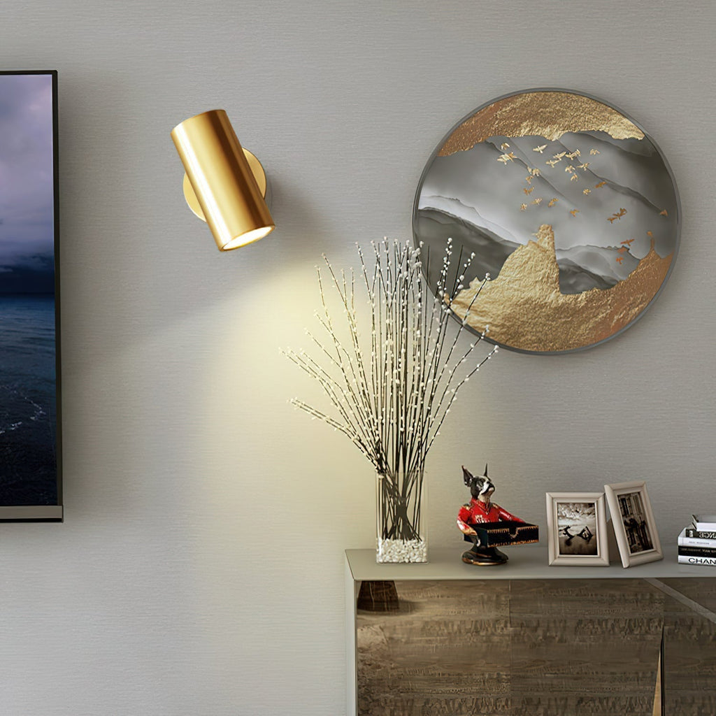 Frost Applique Murale Moderne Minimaliste en Laiton et Métal - Neutralighting