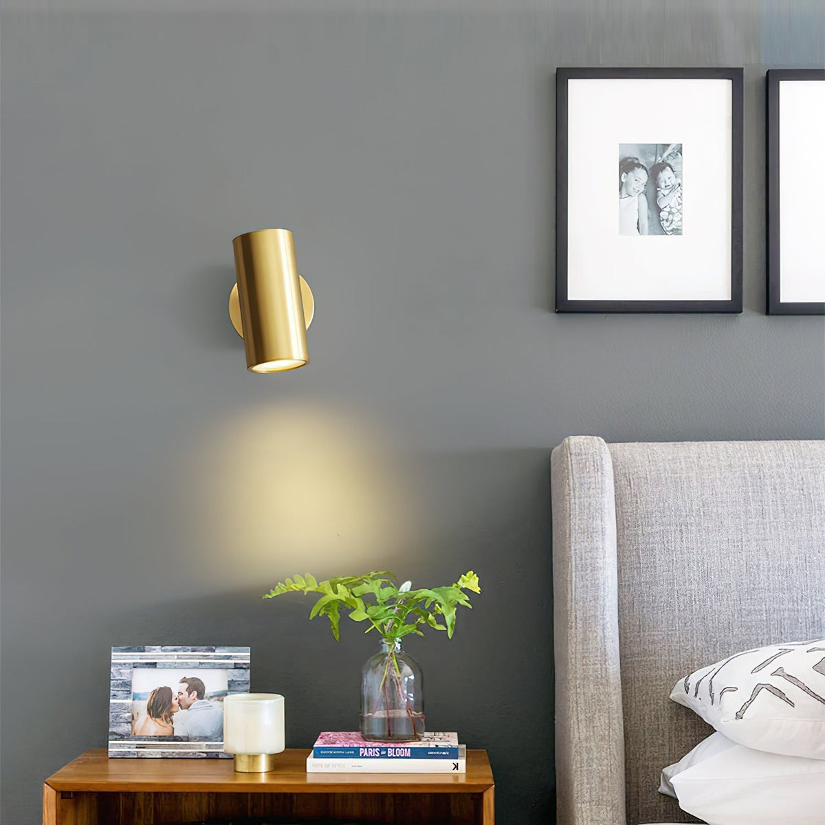 Frost Applique Murale Moderne Minimaliste en Laiton et Métal - Neutralighting