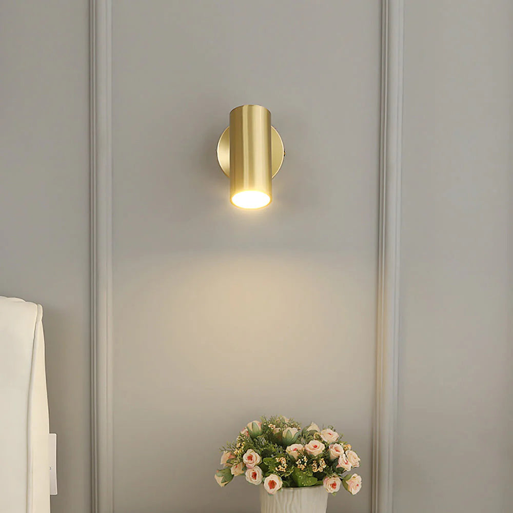 Frost Applique Murale Moderne Minimaliste en Laiton et Métal - Neutralighting