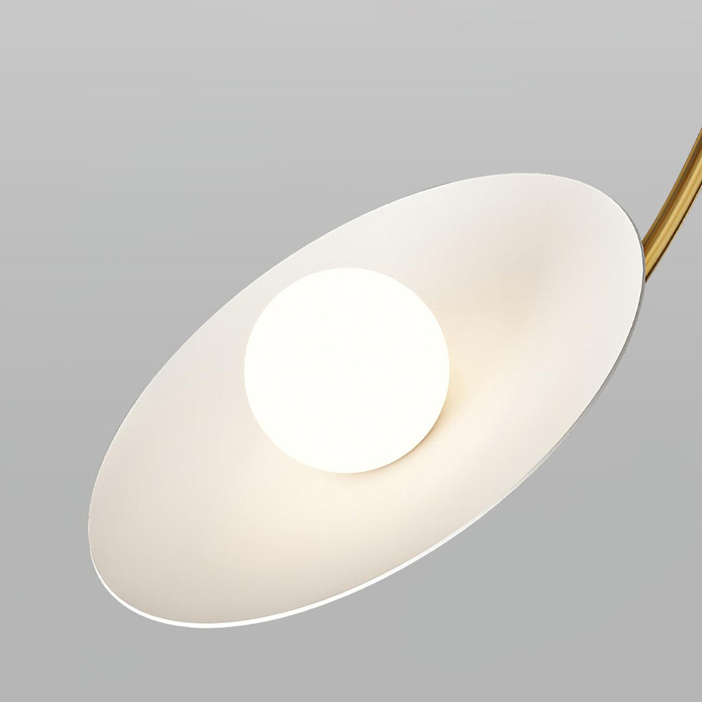 Lustra Chandelier avec Champignon Inspiré de l'Art Déco - Neutralighting