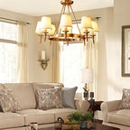 Lustra Chandelier Laiton Lin Moderne - Neutralighting