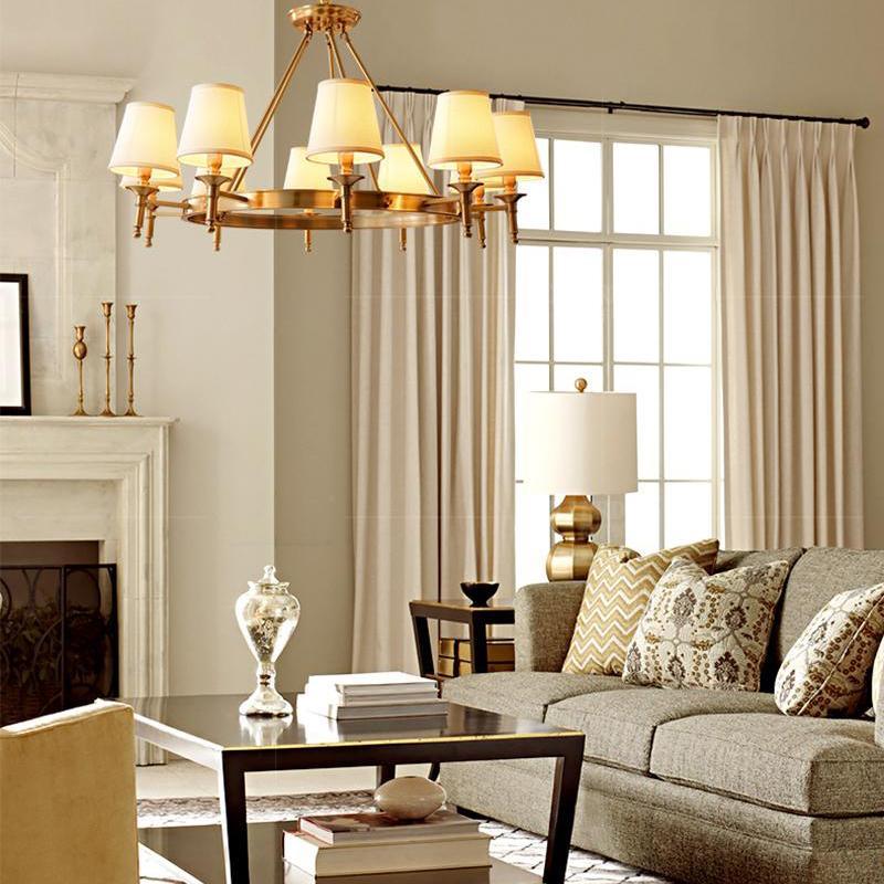 Lustra Chandelier Laiton Lin Moderne - Neutralighting