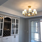 Lustra Chandelier Laiton Lin Moderne - Neutralighting