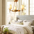 Lustra Chandelier Laiton Lin Moderne - Neutralighting