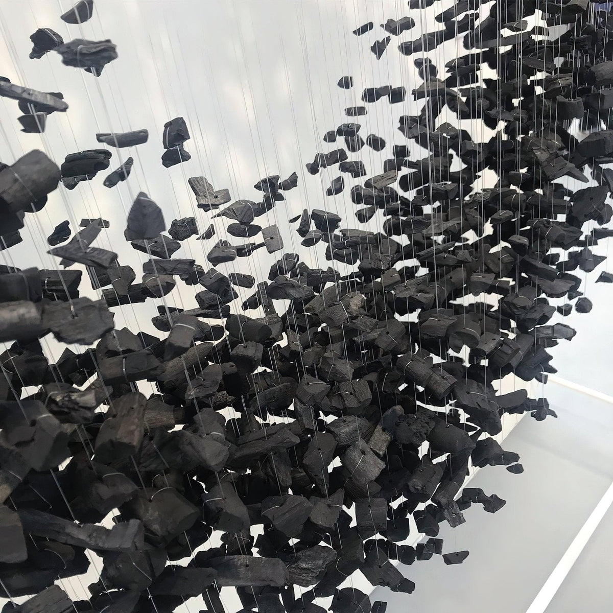 Arsilus Chandeliers Cascade en Pierre Charbon D - Neutralighting