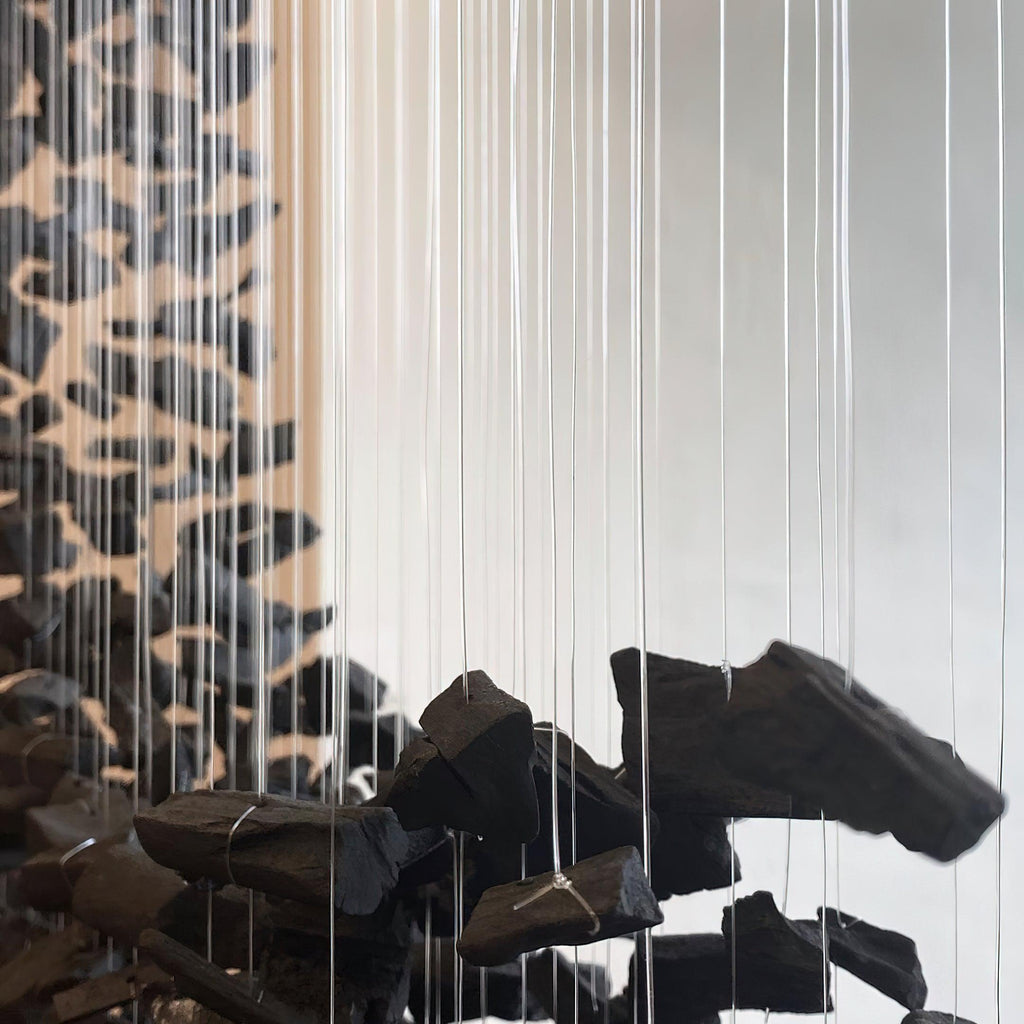 Arsilus Chandeliers Cascade en Pierre Charbon N - Neutralighting