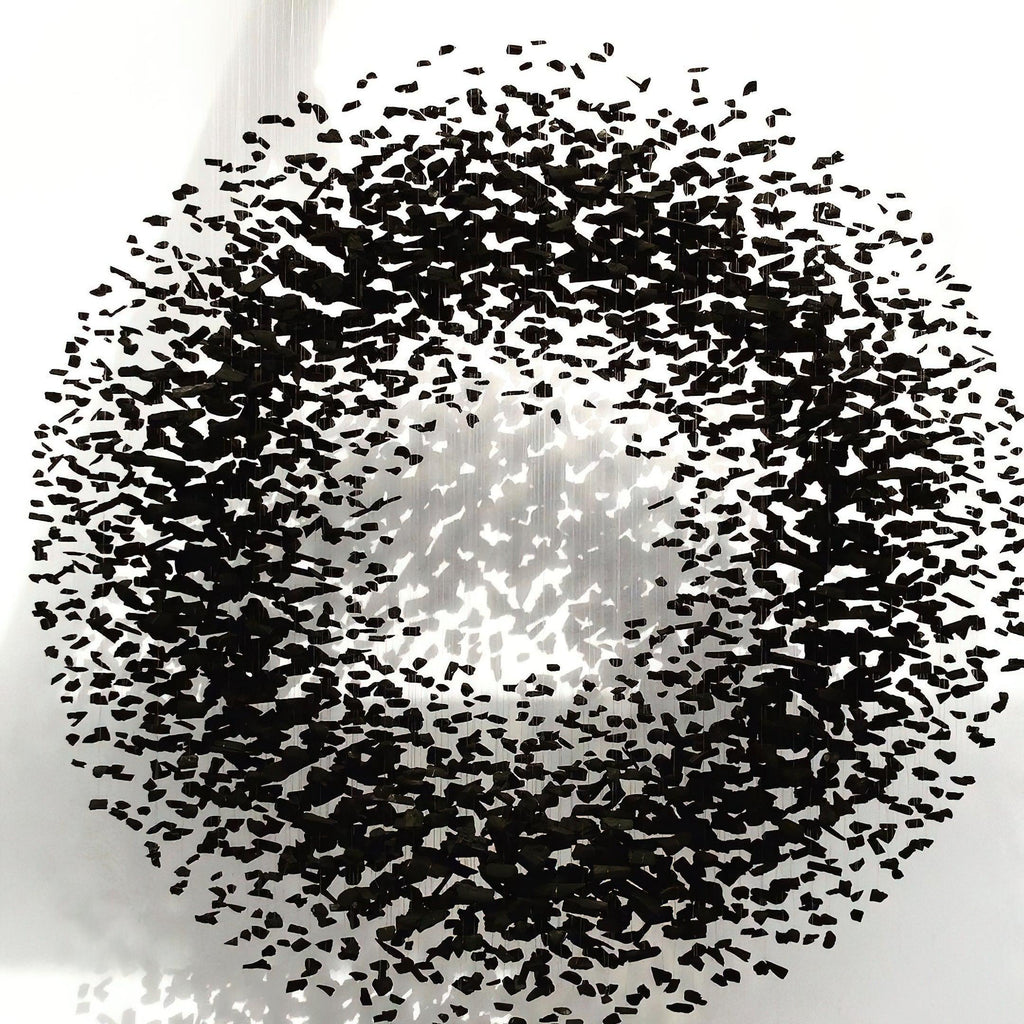 Arsilus Charcoal Stone Cascade Chandeliers O - Neutralighting