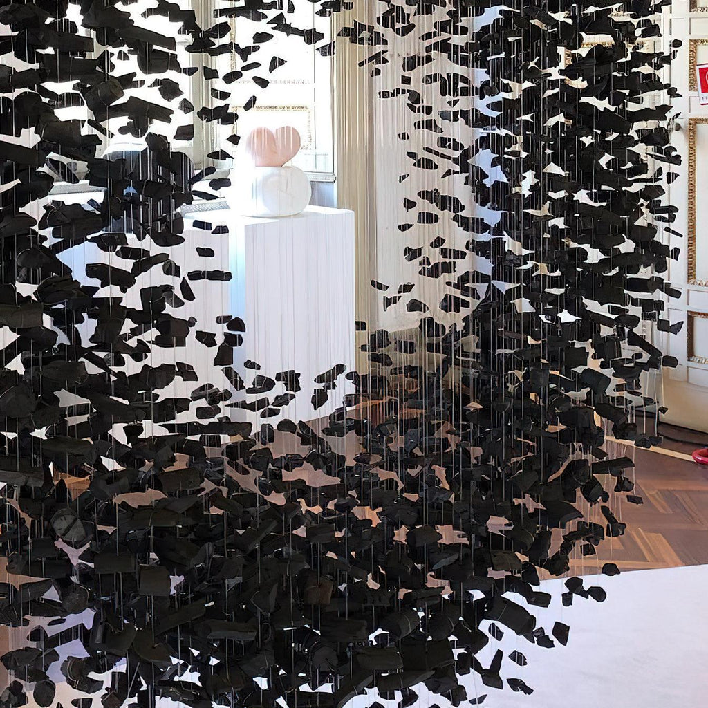 Arsilus Chandelier Sculptural en Pierre Charbon - Neutralighting