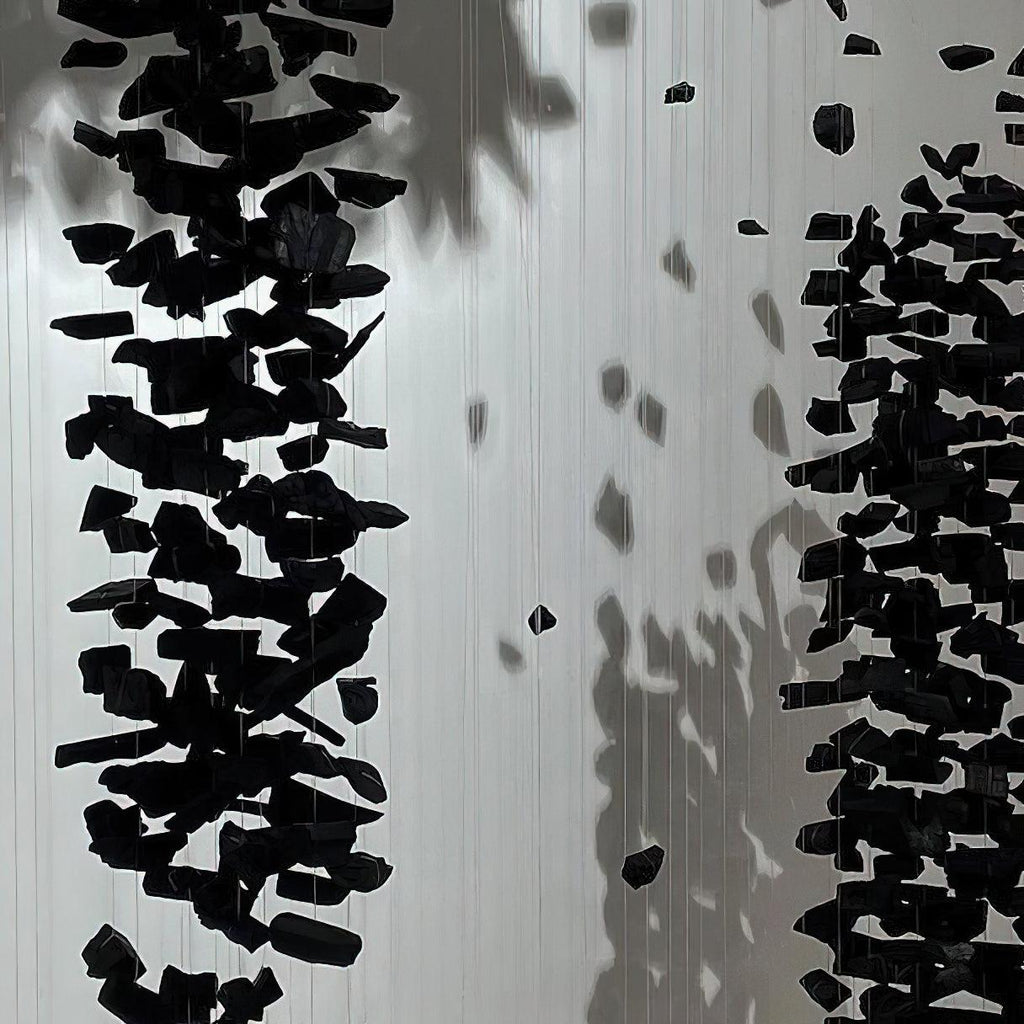 Arsilus Chandeliers Cascade en Pierre Charbon R - Neutralighting