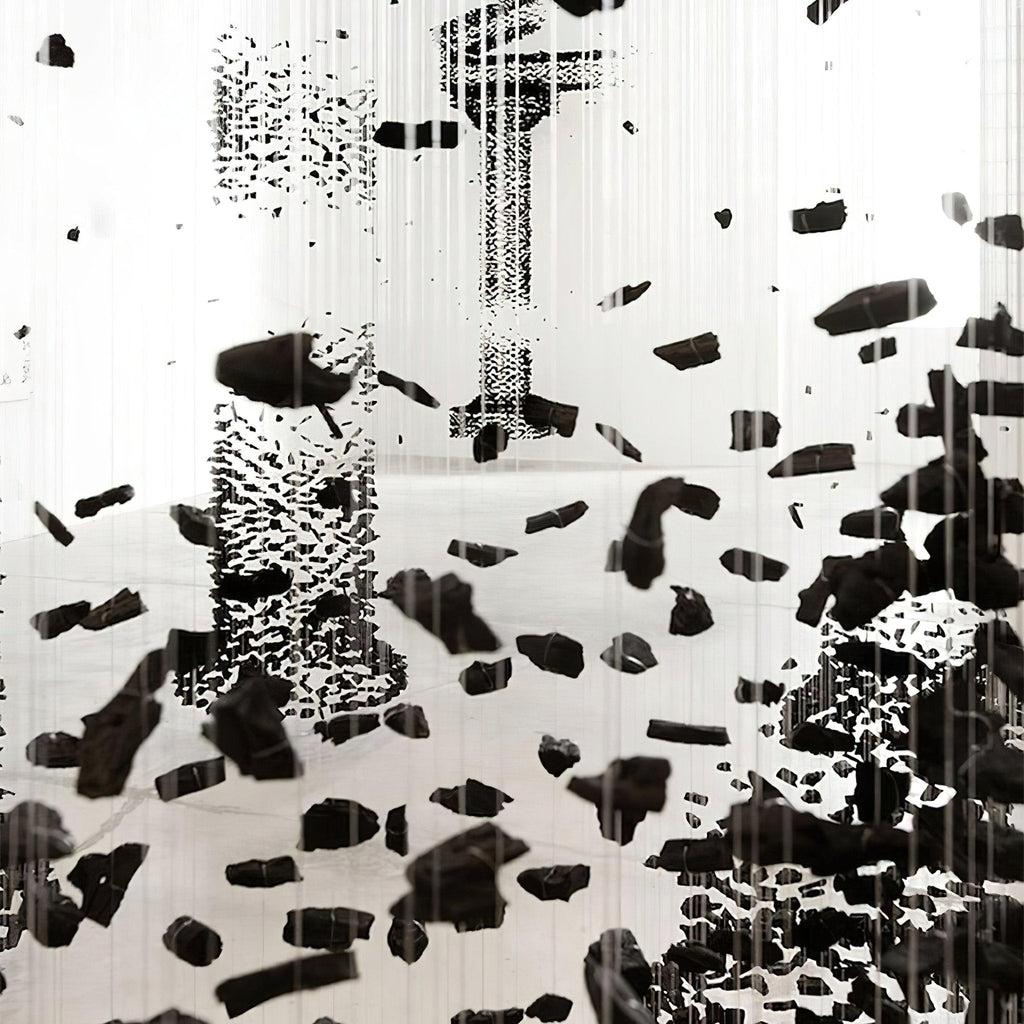 Arsilus Chandeliers Cascade en Pierre Charbon R - Neutralighting