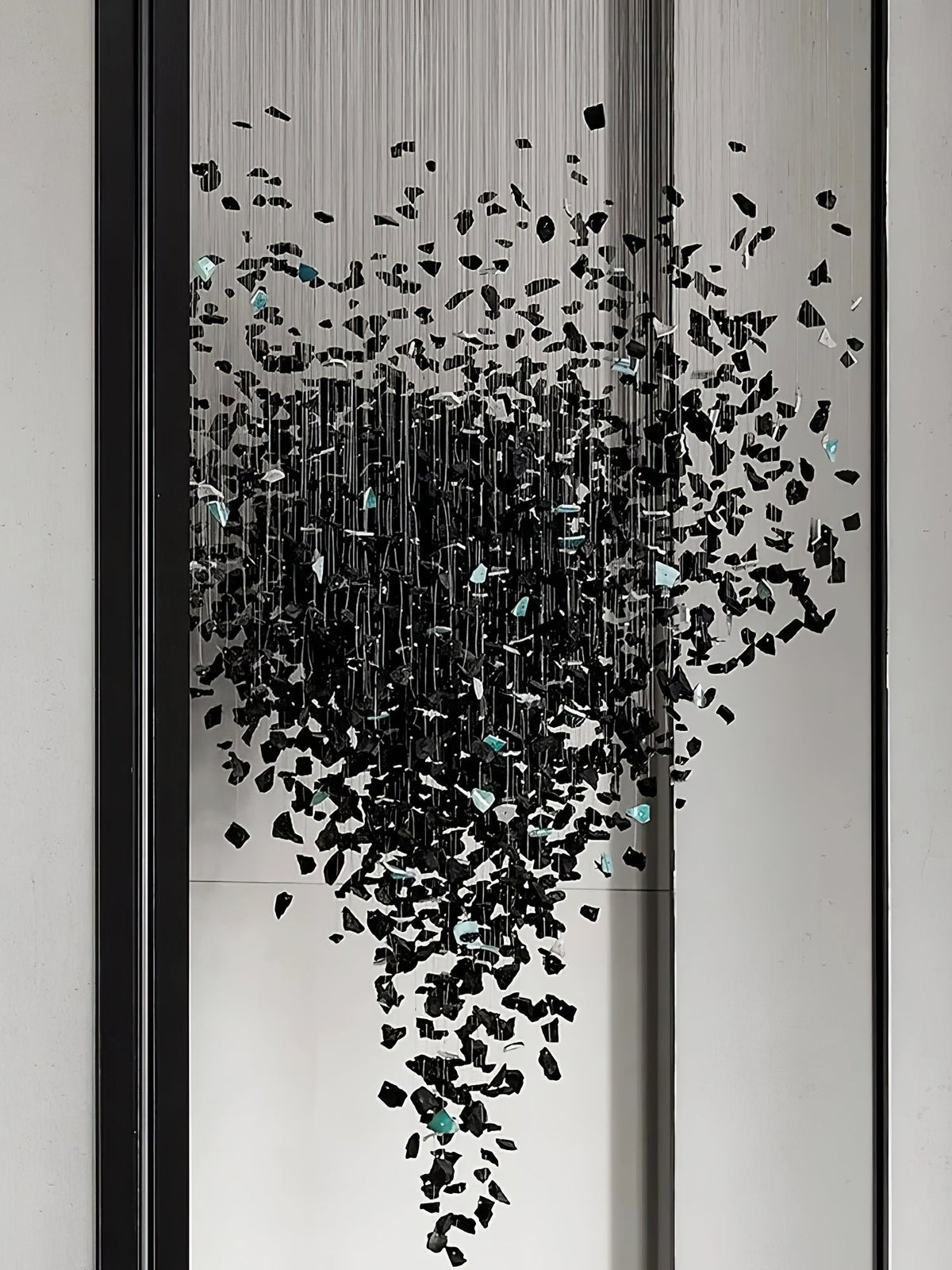 Arsilus Charcoal Stone Cascade Chandeliers for Artistic Space - Neutralighting
