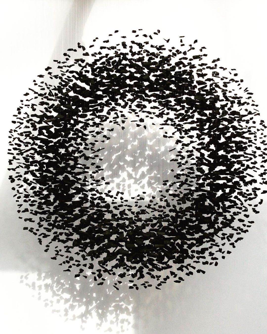 Arsilus Chandelier Sculptural en Pierre Charbon - Neutralighting