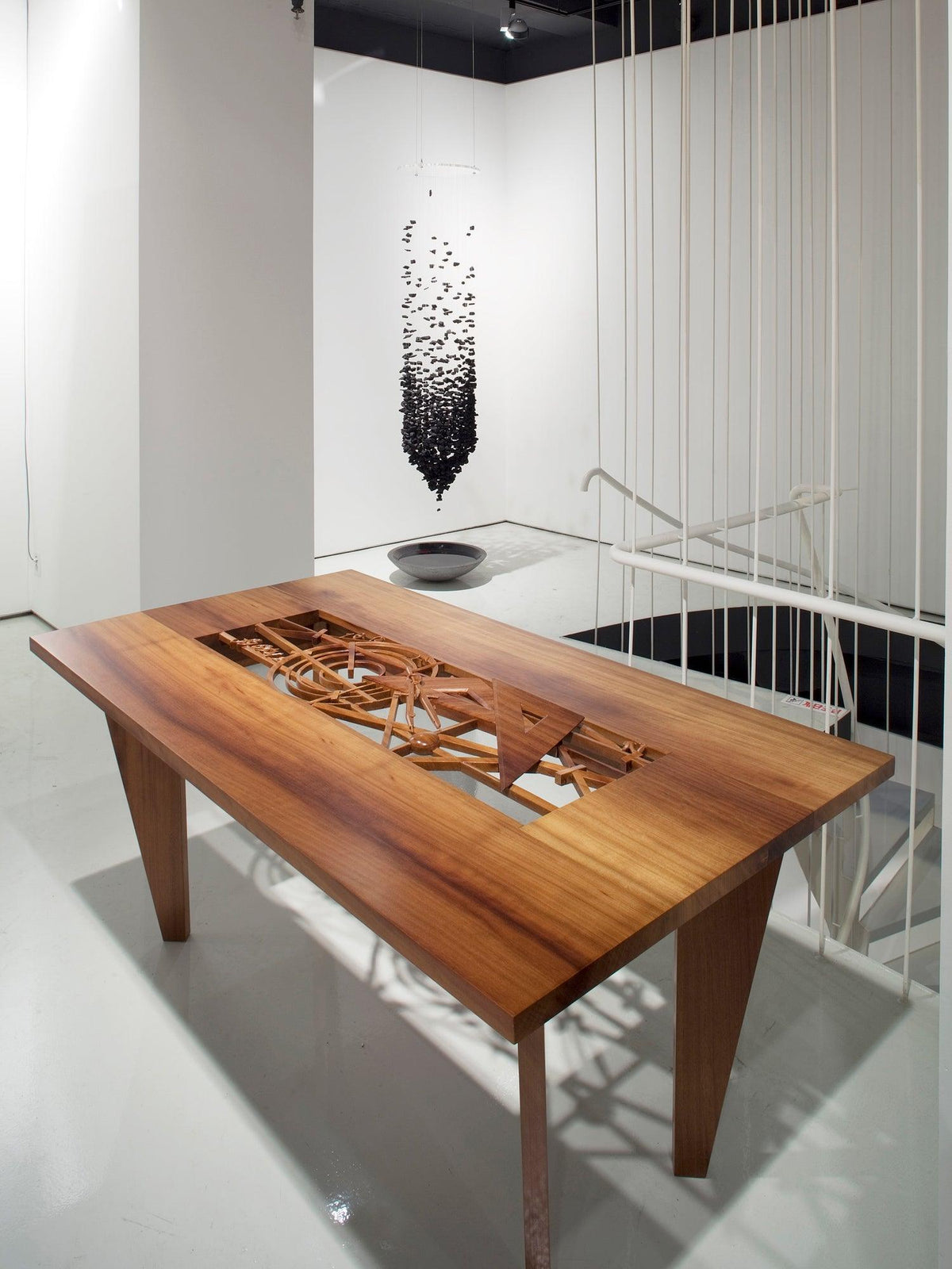 Arsilus Chandelier Sculptural en Pierre Charbon - Neutralighting