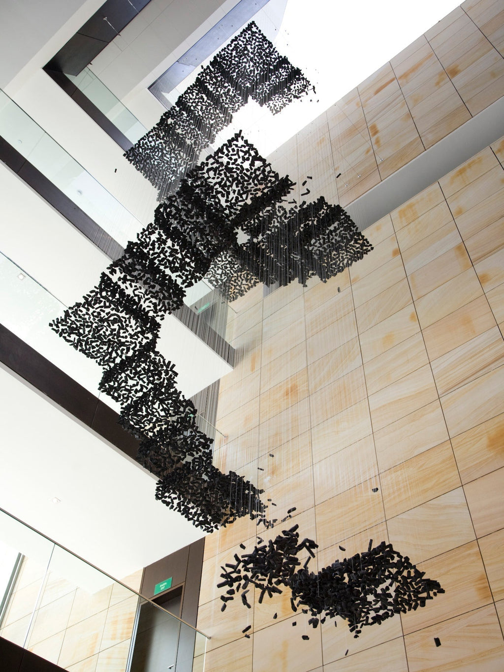 Arsilus Chandelier Sculptural en Pierre Charbon - Neutralighting