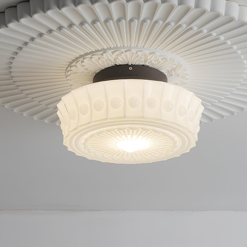 Elena Plafonnier Verre - Neutralighting