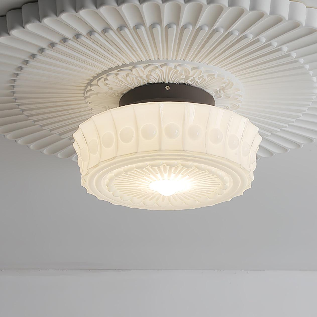 Elena Plafonnier Verre - Neutralighting