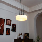 Solara Suspension en Chaîne Verre Blanc - Neutralighting