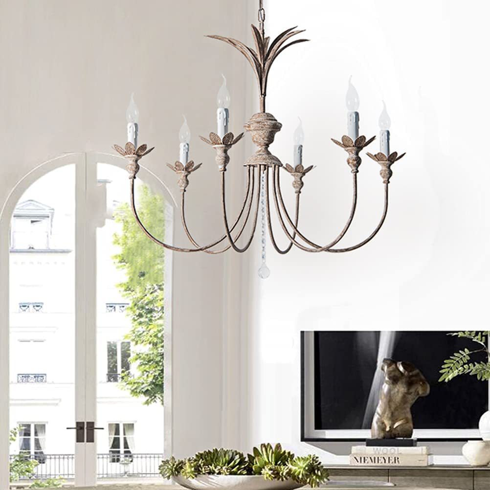 Jive Chandelier en Métal Vintage Industriel Classique - Neutralighting