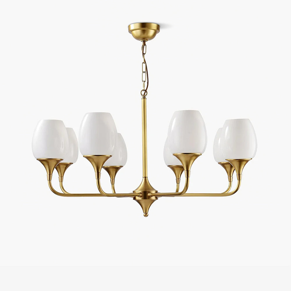 Gleam Lustre Élégant en Laiton - Neutralighting