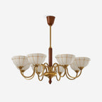 Charlie Lustre Fleur en Verre Courbée - Neutralighting
