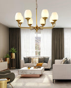 Gleam Lustre Élégant en Laiton - Neutralighting