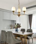 Gleam Lustre Élégant en Laiton - Neutralighting