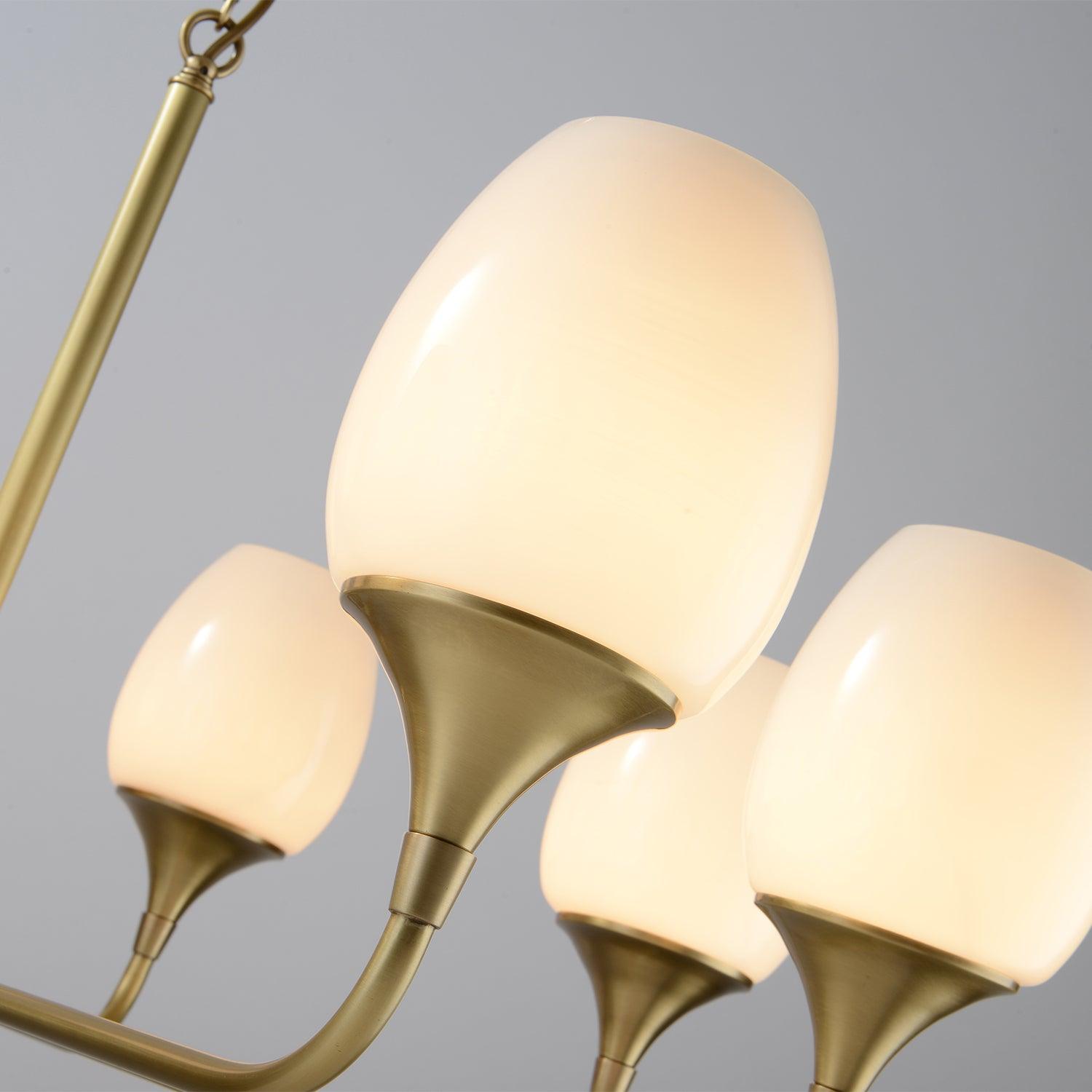 Gleam Lustre Élégant en Laiton - Neutralighting