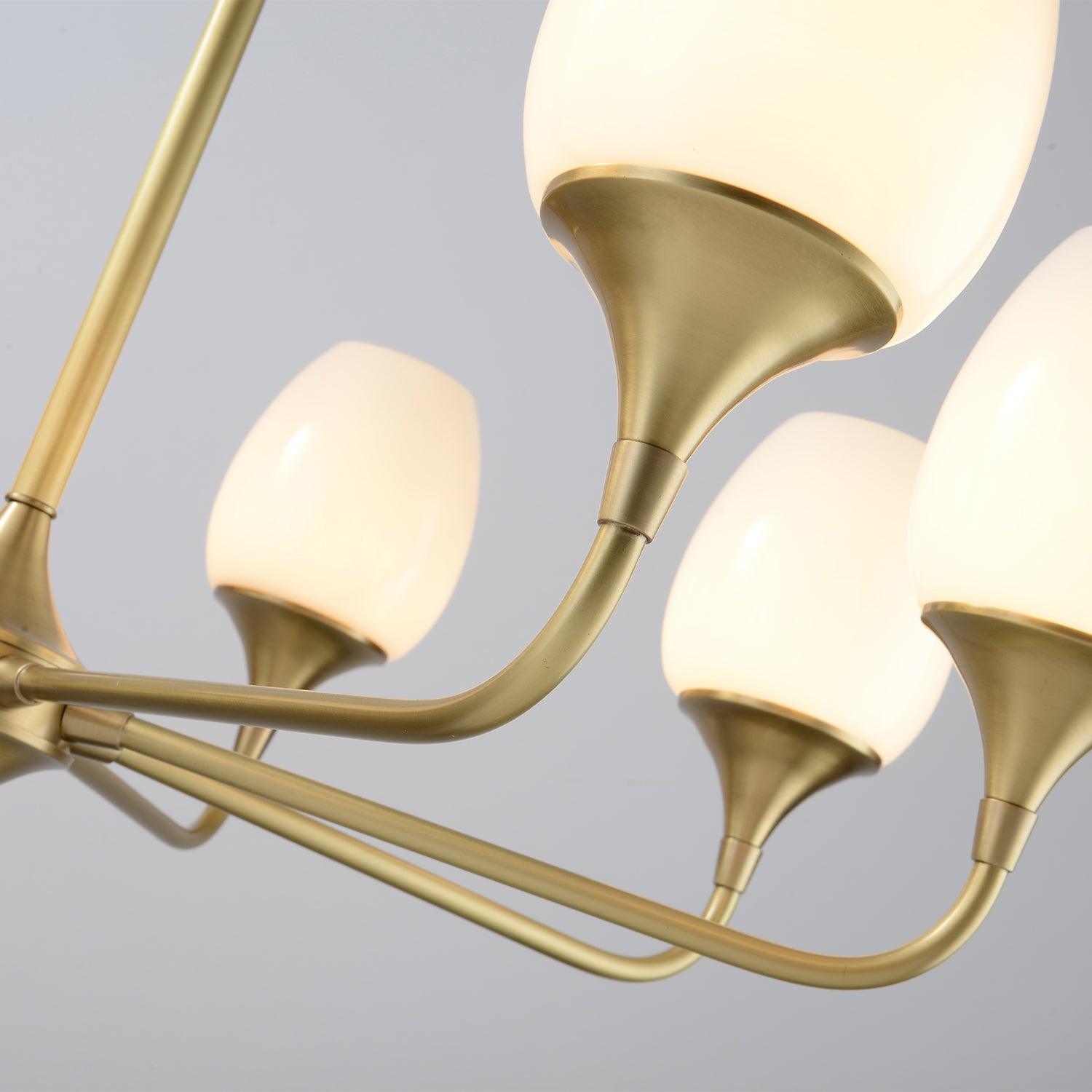 Gleam Lustre Élégant en Laiton - Neutralighting