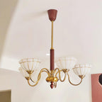 Charlie Lustre Fleur en Verre Courbée - Neutralighting