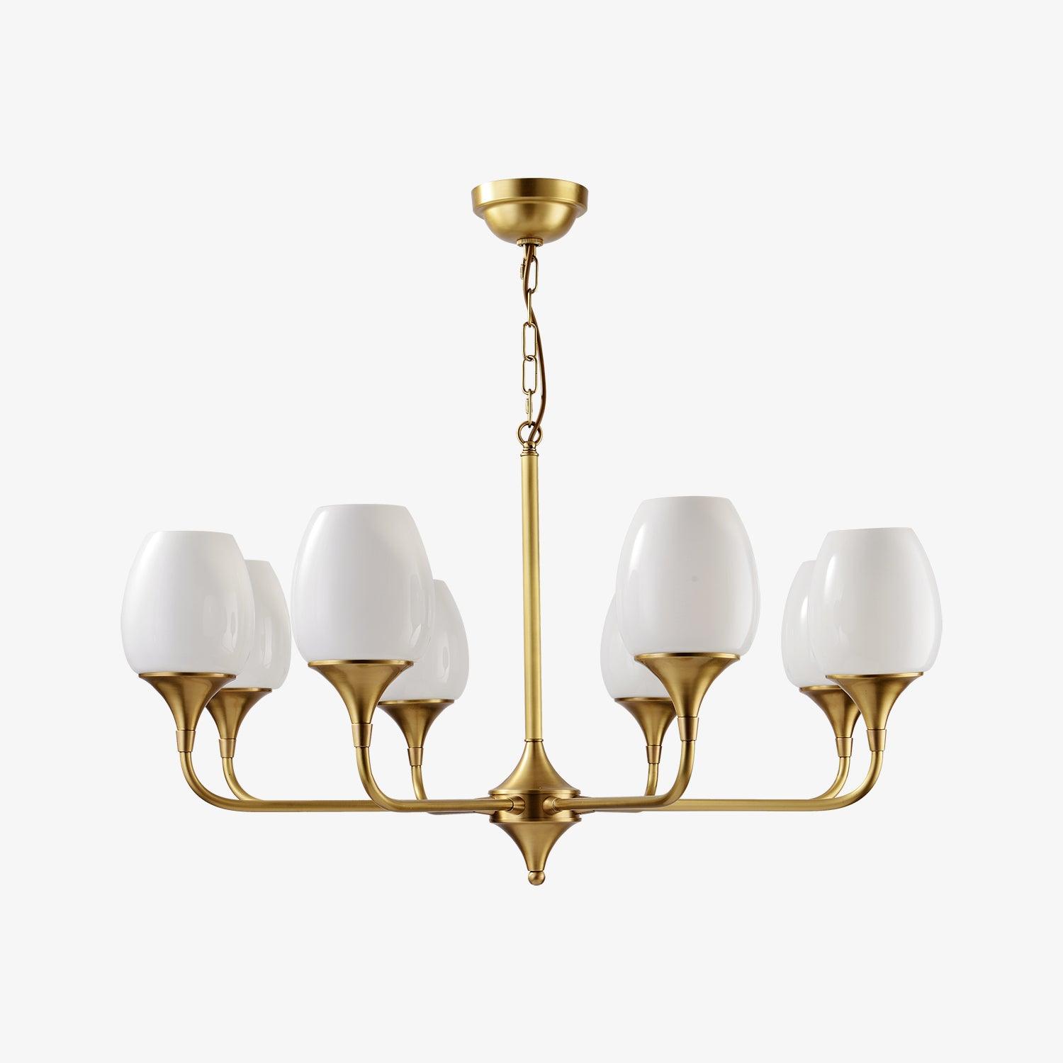 Gleam Lustre Élégant en Laiton - Neutralighting